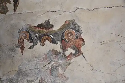 Fragment de fresque.