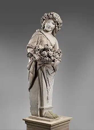 Pietro et Gianlorenzo Bernini, Flore, 1616-1617, New York, MET.