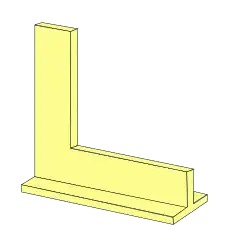 Équerre à chapeau.