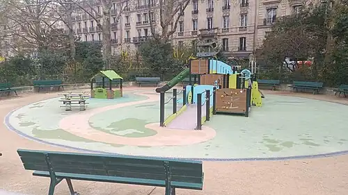 Aire de jeux square Boucicaut Paris
