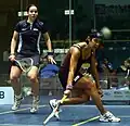 La no 1 mondiale (2011), la Malaisienne Nicol David contre Jenny Duncalf en 2007.
