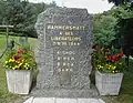 Stèle de la libération de Rammersmatt.