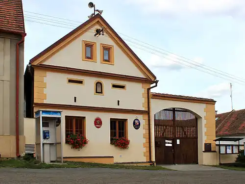 Střelice : la mairie.