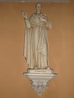 Statue de saint Jean-François Régis.
