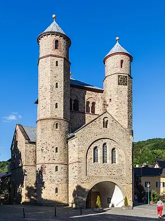 Église collégiale de Bad Münstereifel, vers 1100.