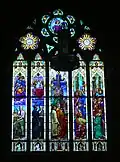 Un vitrail de la basilique Saint-Jacques