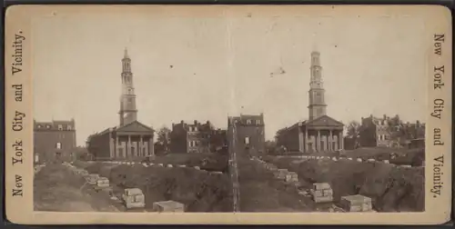 Photo stéréoscopique de la chapelle Saint John, en 1867