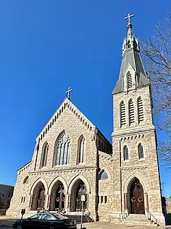 L'église Saint John.