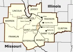 Carte du Grand Saint-Louis.