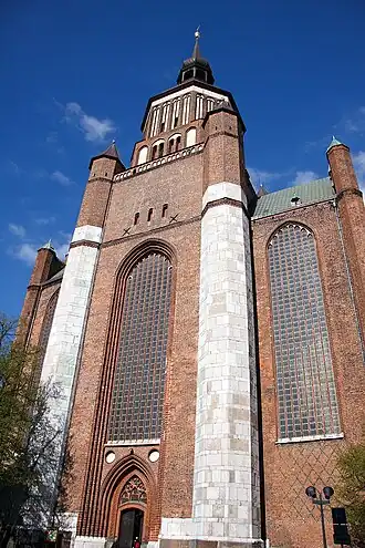 Façade principale du massif occidental.