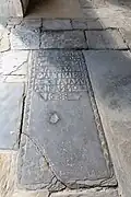 Dalle funéraire de 1688