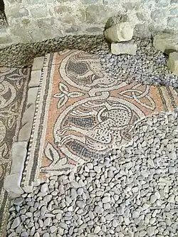 Mosaïques du prieuré.