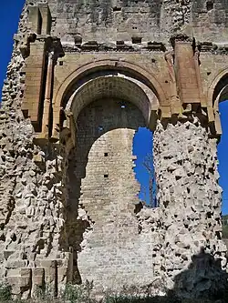 Trois types de colonnades.