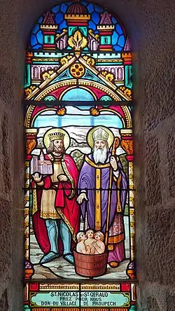 Saint Géraud, église St Jean Baptiste à Comiac (46190).