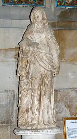 Sainte Anne et la Vierge, Jean Bullant (XVIe siècle).