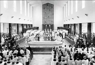 Consécration de l'église abbatiale