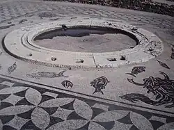 Mosaïques du dieu Océan.