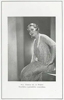 Sta Teresa de la Parra Novelista y periodista venezolana