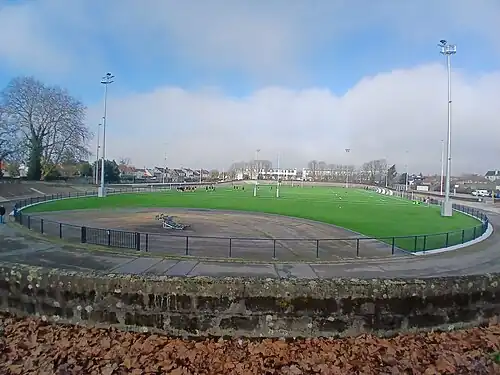 Stade - vélodrome Petit Breton à Nantes.