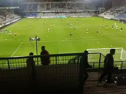 Stade de l'Abbé-Deschamps avant Auxerre - Nancy.