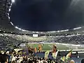 Vue du secteur visiteurs, lors d'un match Lazio Rome - Venezia FC