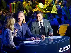 Consultant pour la télévision suédoise en 2017.