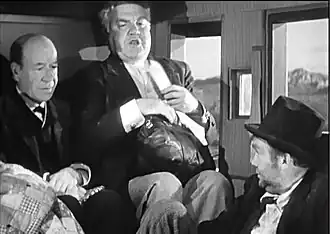 Peacock, Gatewood et Josiah Boone (Donald Meek, Berton Churchill et Thomas Mitchell).