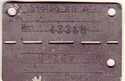 Stalag XII-A n°43218