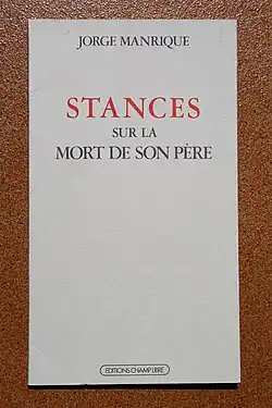 Image illustrative de l’article Stances sur la mort de son père
