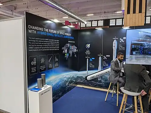 Stand Innospace à l'IAC 2022 à Paris
