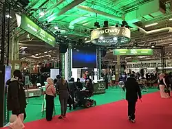 Stand de Syria Charity.