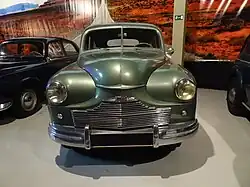 Standard Vanguard (1ère génération) au musée Autoworld