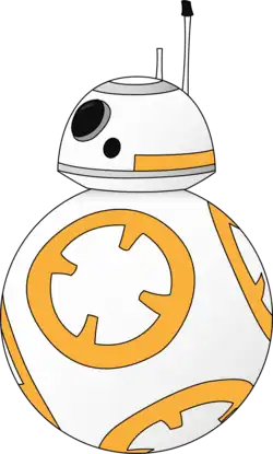 Description de l'image Star Wars Illustration simplifié de BB 8.png.