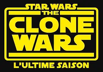 Description de l'image Star Wars The Clone Wars (série télévisée d'animation, saison 7) Logo.jpg.