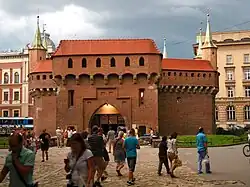 Barbacane de Cracovie.