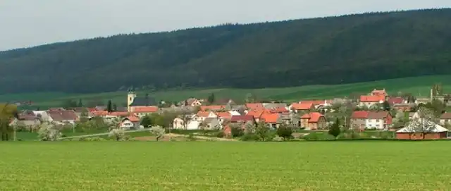 Starechovice : vue générale.