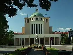 L'église Saint-Adalbert.
