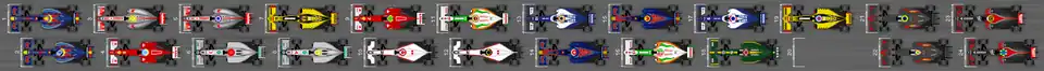Schéma de la grille de départ du Grand Prix