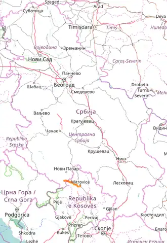 Image illustrative de l’article Route magistrale 32 (Serbie)