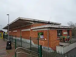 Ancienne halle à marchandises,reconvertie en centre culturel.