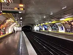 Vue d'ensemble des quais.