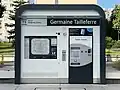 Station Germaine-Tailleferre du tramway T9 à Ivry-sur-Seine.