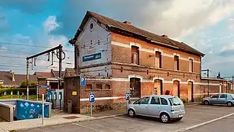 Bâtiment désaffecté.