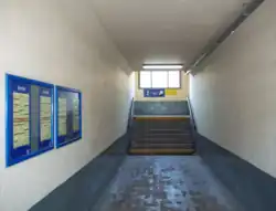 Passage sous voies et accès aux quais