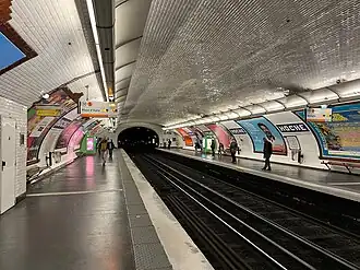 La station en avril 2022.