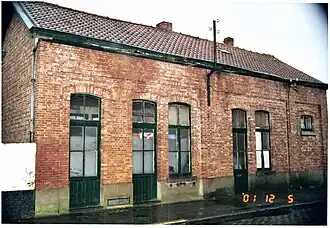 Annexe de la gare datant du XXe&nbsp;siècle.