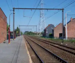 voies, quai et abris