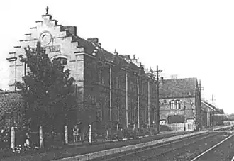 La gare de 1860 vers 1905.