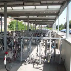 Parc à vélos