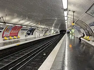 Les quais vus en direction de Pont de Sèvres.